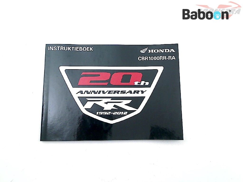 Honda CBR 1000 RR Fireblade 2012-2016 (CBR1000RR SC59) Instructie Boek