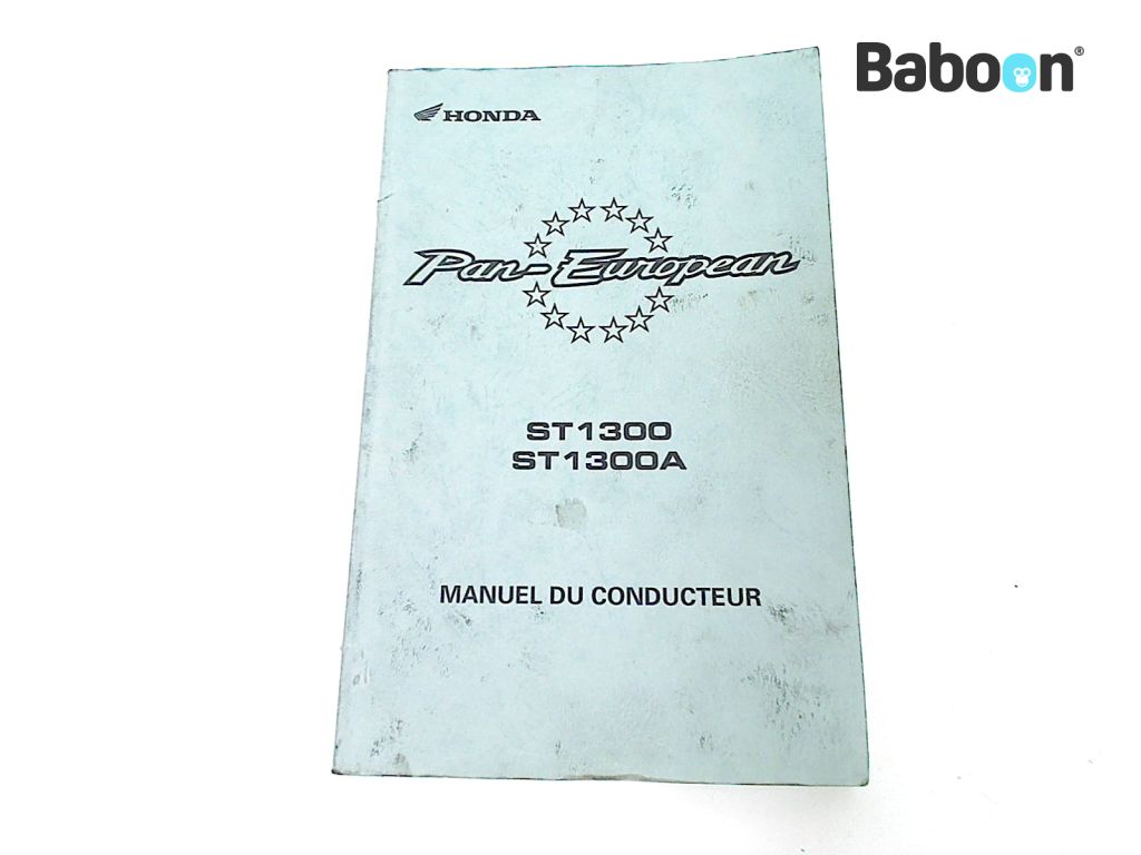 St1300a Riser Honda ST 1300 Pan European (ST1300 ST1300A) Instructie Boek | Baboon ...