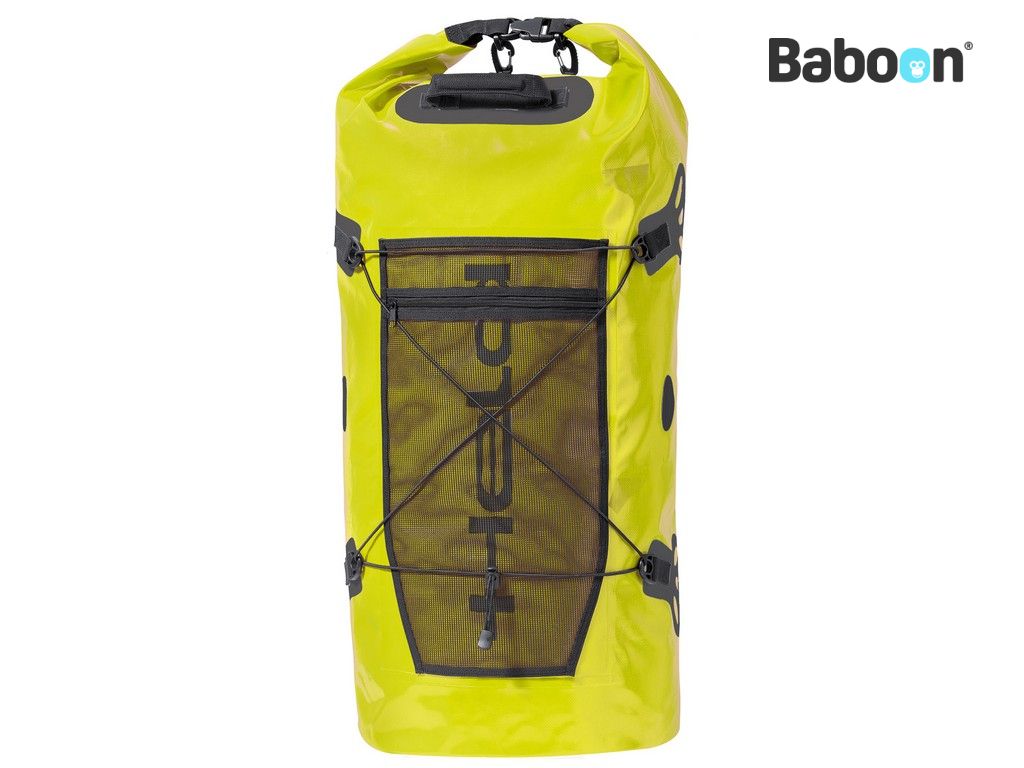 Held Luggage roll Roll-Bag 60 Liter Black / Neon Yellow