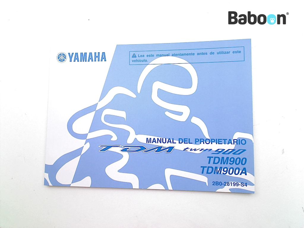Yamaha TDM 900 (TDM900) Fahrer-Handbuch Spanish