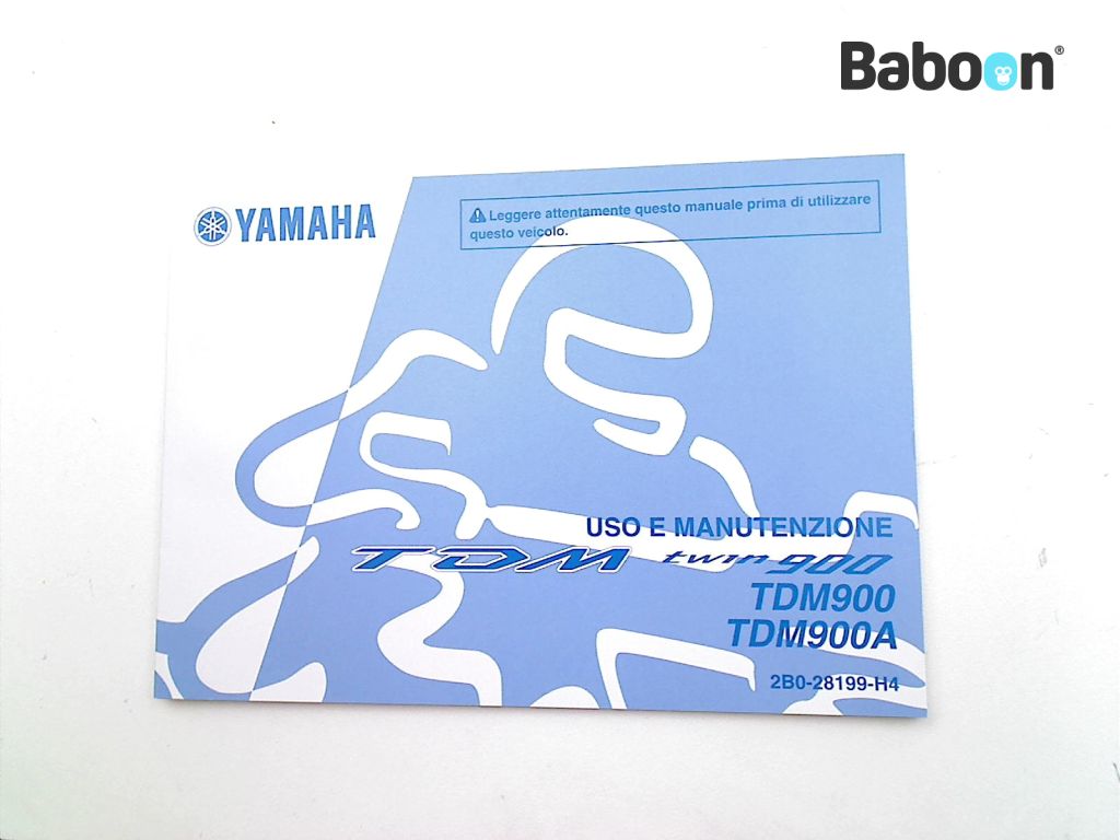 Yamaha TDM 900 (TDM900) Livret d'instructions Italian