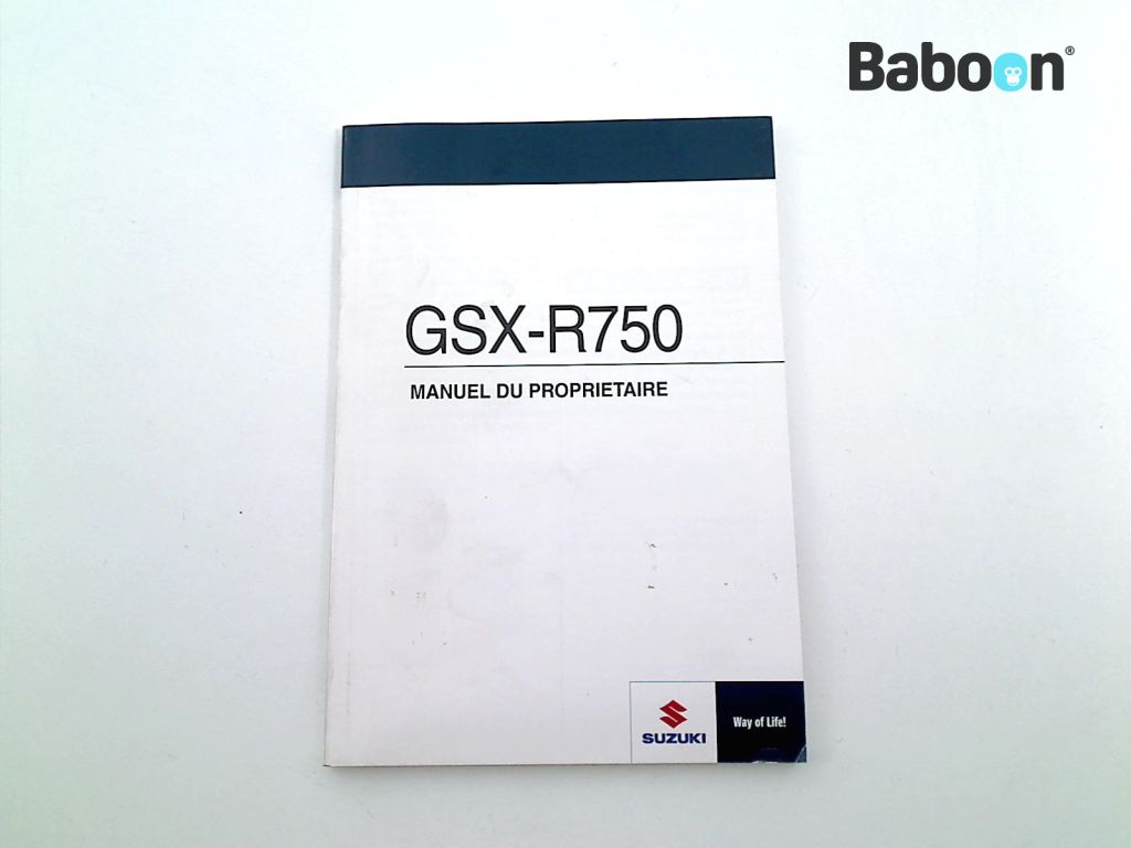 Suzuki GSX R 750 2011-2015 (GSXR750 L1-L5) ???e???d?? ?at???? French (99011-15J50-01F)