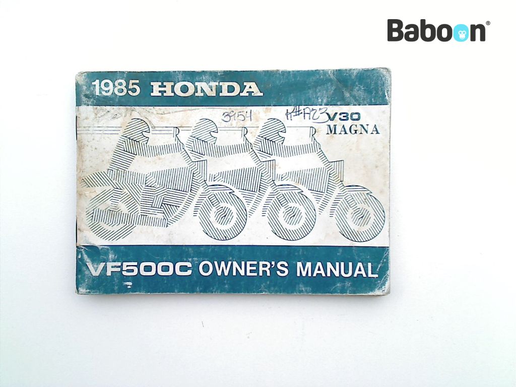 Honda VF 500 C Magna (VF500C V30 PC13) Omistajan käsikirja (00X31-MJ8-6100)