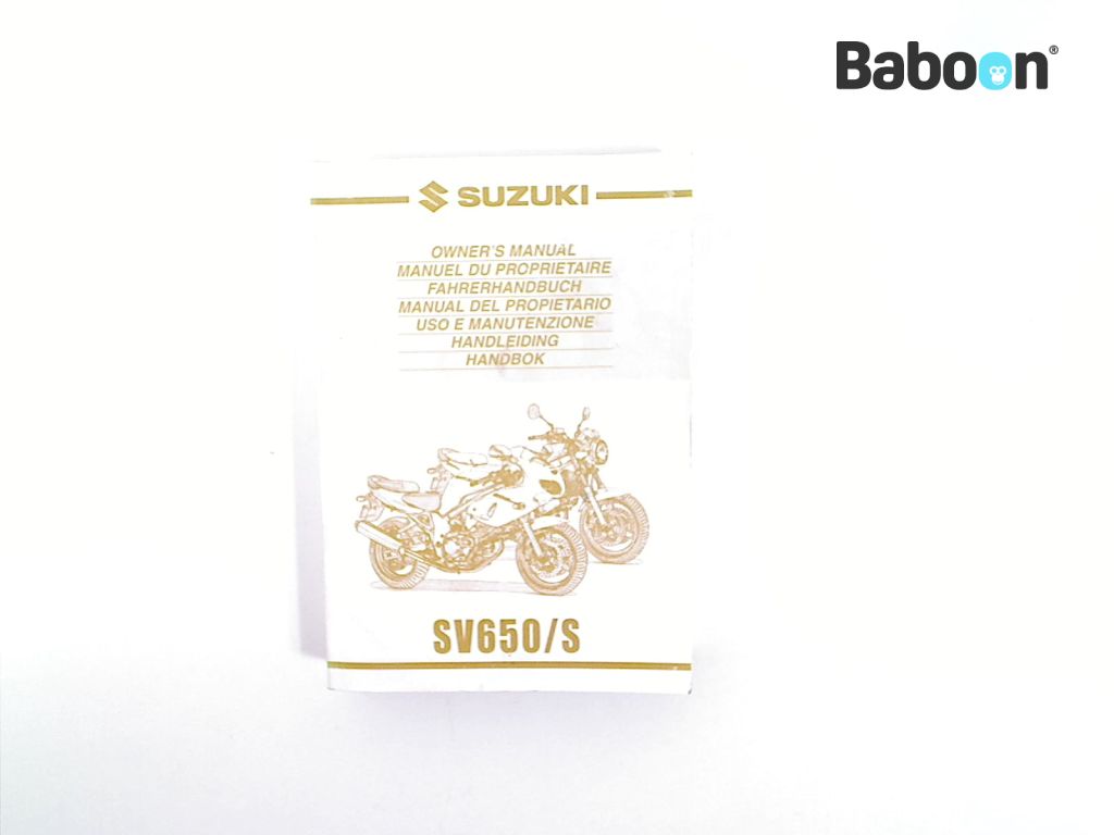 Suzuki SV 650 1999-2002 (SV650N SV650S SV650) Instruktionsbok (99011-20F51-042)