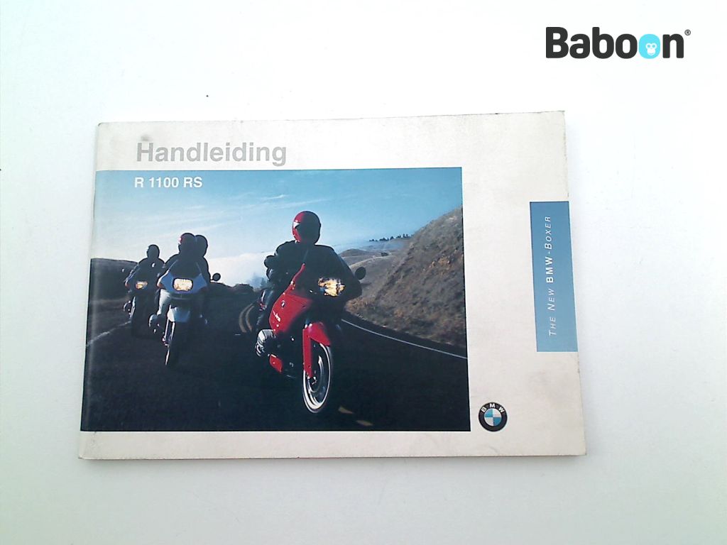 BMW R 1100 RS (R1100RS 93) Livret d'instructions Dutch (9799046)