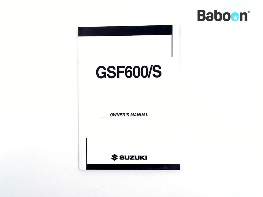 Suzuki GSF 600 Bandit 2000-2004 (GSF600 MK2) Prírucka uživatele English (99011-31F54-01A)