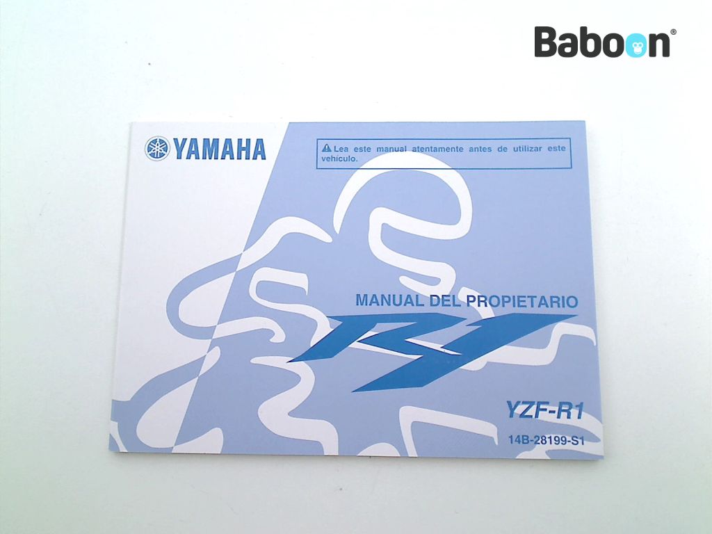 Yamaha YZF R1 2009-2014 (YZF-R1 14B 1KB 2SG) Brugermanual Spanish (14B-28199-S1)