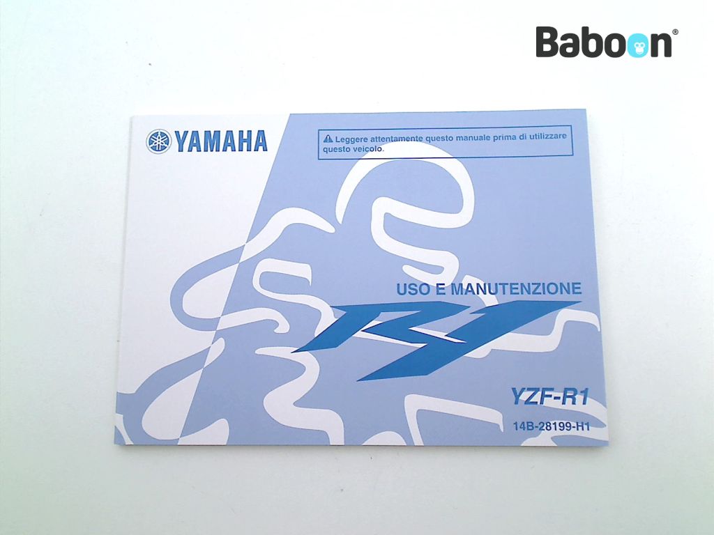 Yamaha YZF R1 2009-2014 (YZF-R1 14B 1KB 2SG) Brugermanual Italian (14B-28199-H1)