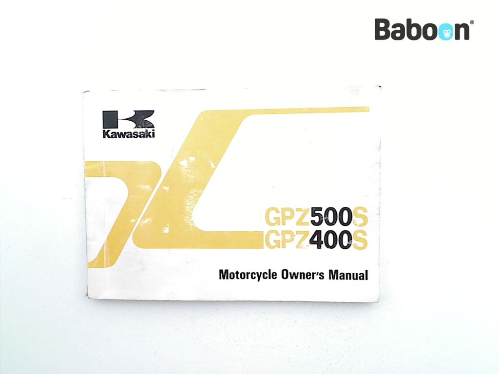 Kawasaki GPZ 500 S / EX 500 1987-1993 (GPZ500S EX500A-B-C) Instrukcja English (99922-1504-01)