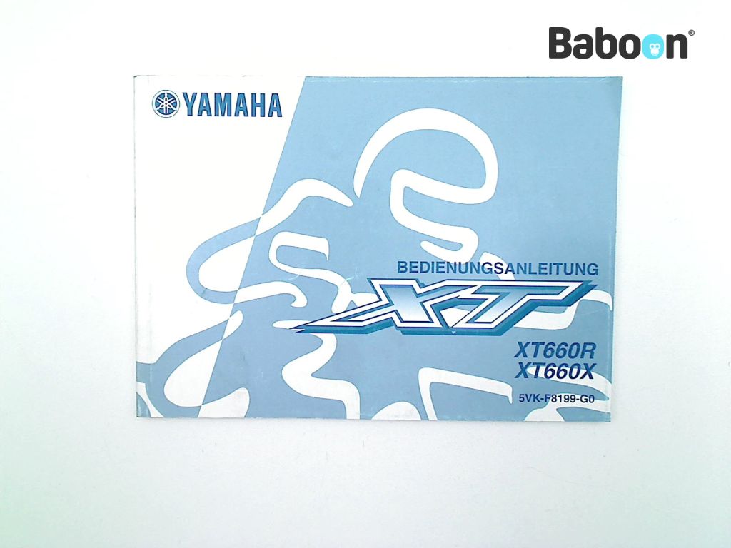 Yamaha XT 660 R 2004-2014 (XT660R) Fahrer-Handbuch German (5VK-F8199-G0)
