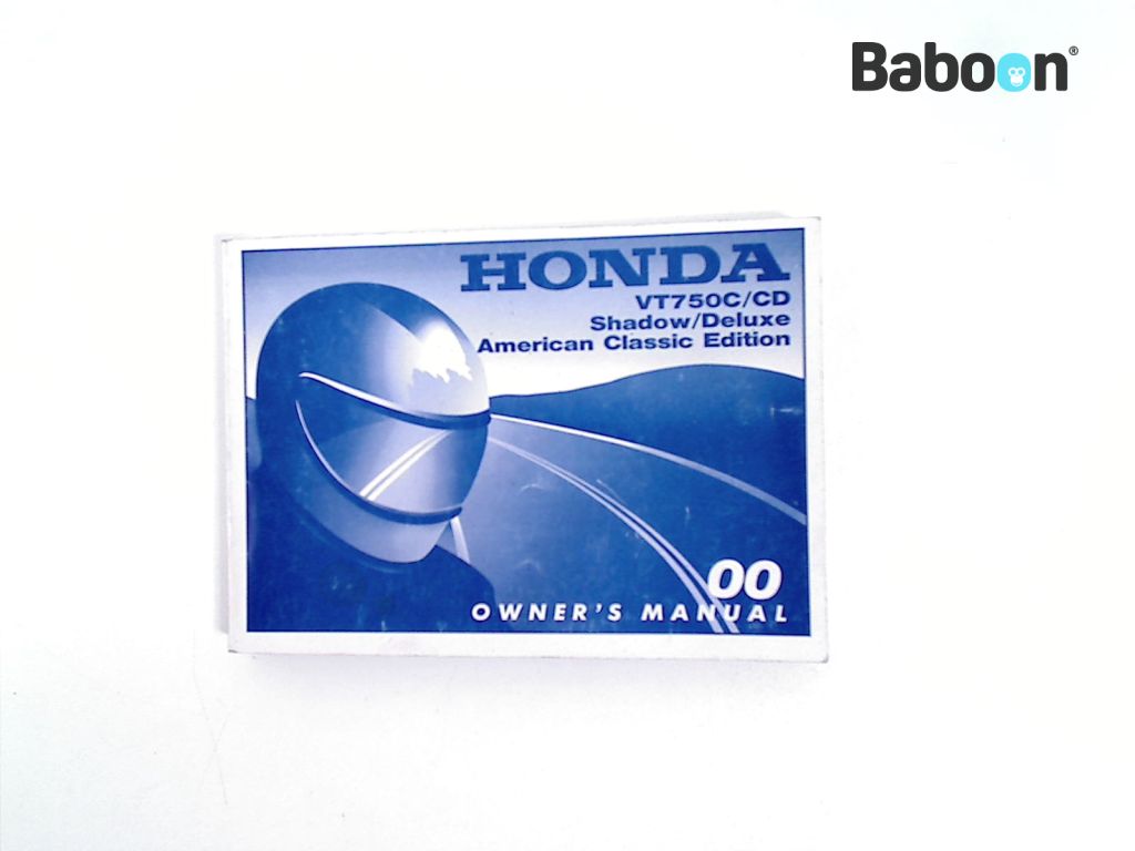 Honda VT 750 C2 ACE (Aero) 1997-2003 (VT750C2 RC44) Instructie Boek English (00X31-MBA-6200)
