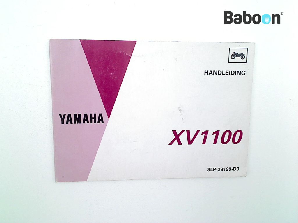 Yamaha XV 1100 Virago 1986-1997 (XV1100) Libretto istruzioni Dutch (3LP-28199-D0)