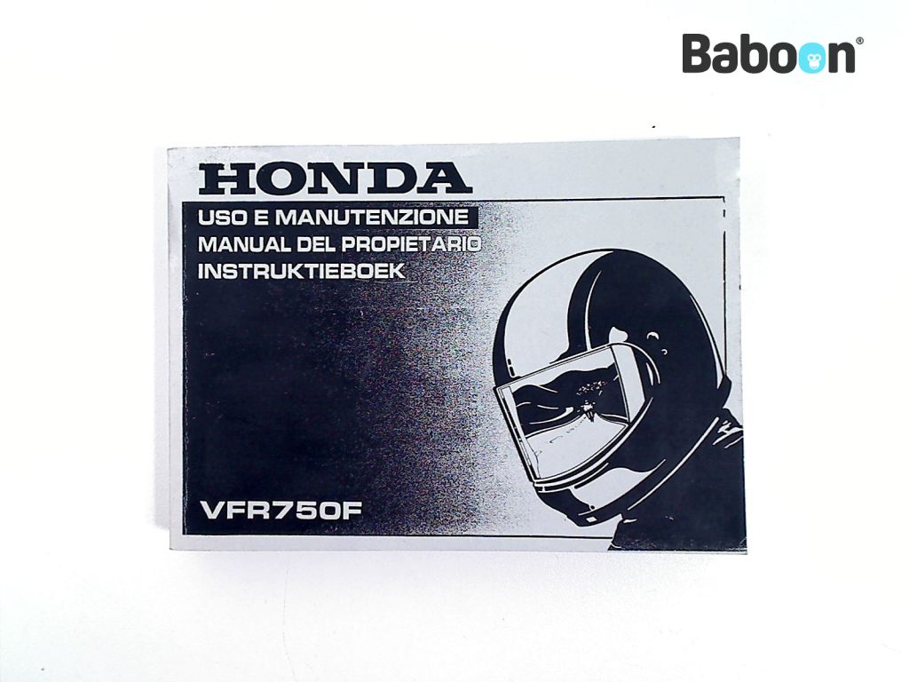 Honda VFR 750 F 1994-1997 (VFR750F RC36) Manual de instruções Italian, Spanish, Dutch (00X37-MZ7-8100)