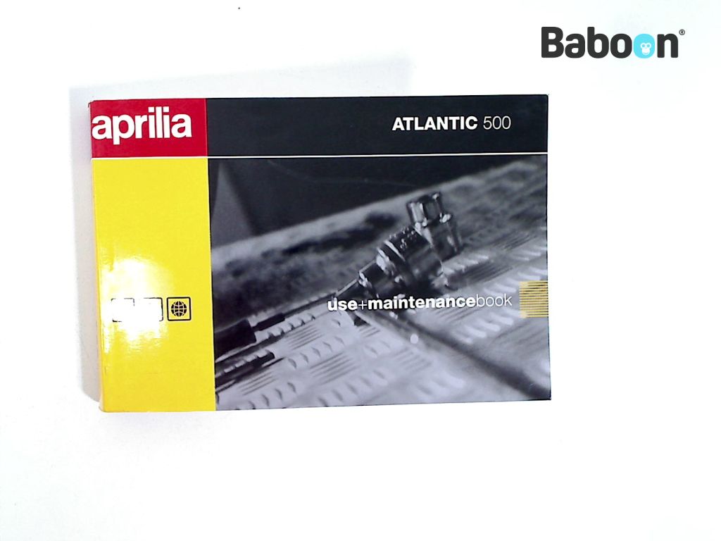 Aprilia Atlantic 500 2001-2004 Instructie Boek