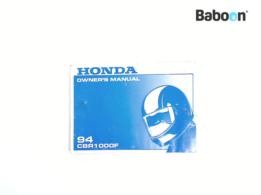 Honda CBR 1000 F 1993-1996 (CBR1000F) Owners Manual English (00X31
