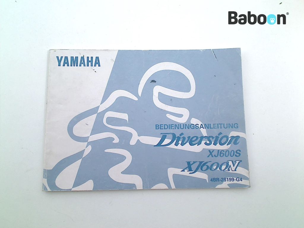 Yamaha XJ 600 S Diversion 1998-2004 (XJ600 XJ600S) Omistajan käsikirja German (4BR-28199-G4)