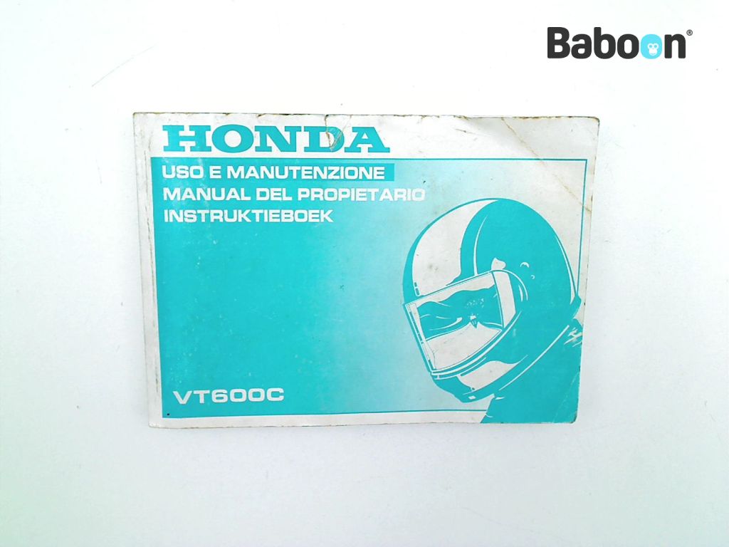 Honda VT 600 Shadow 1988-1997 (VT600 PC21) Manualul utilizatorului Italian, Spanish, Dutch (37MY0800)