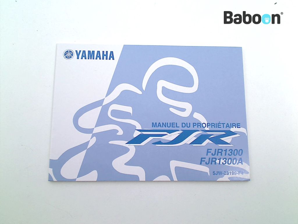 Yamaha FJR 1300 2003-2005  (FJR1300) Libretto istruzioni French (5JW-28199-F4)