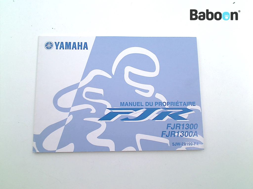 Yamaha FJR 1300 2003-2005  (FJR1300) Libretto istruzioni French (5JW-28199-F4)