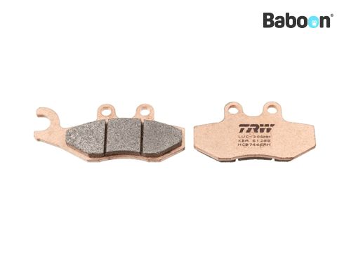 TRW Juego de pastillas de freno Delantero / Trasero MCB744SRM Orgánico