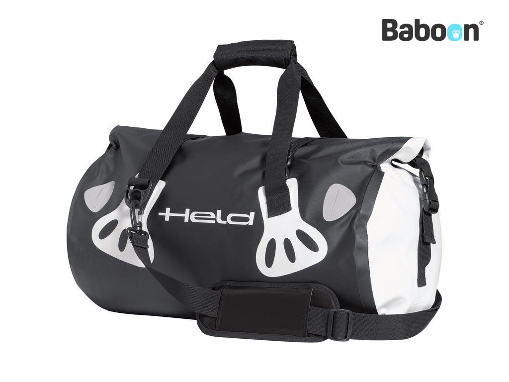 Held Luggage Bag Carry Bag 60 liters Black/ White