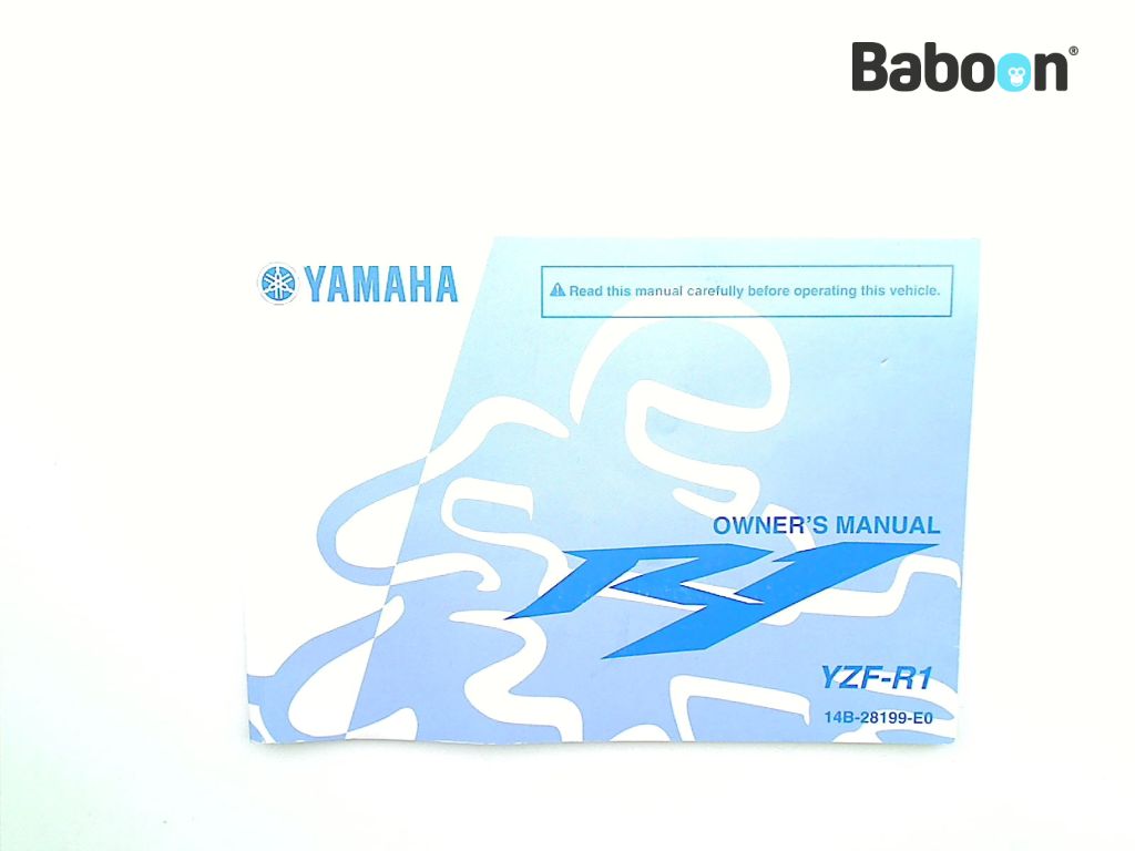 Yamaha YZF R1 2009-2014 (YZF-R1 14B 1KB 2SG) Owners Manual 14B-28199-E0 (English)