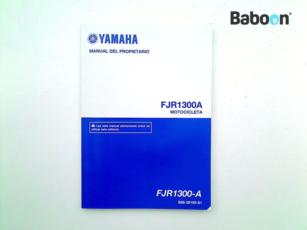 Yamaha FJR 1300 2017-2019 (FJR1300) Manual de instruções Spanish (B88-28199-S1)