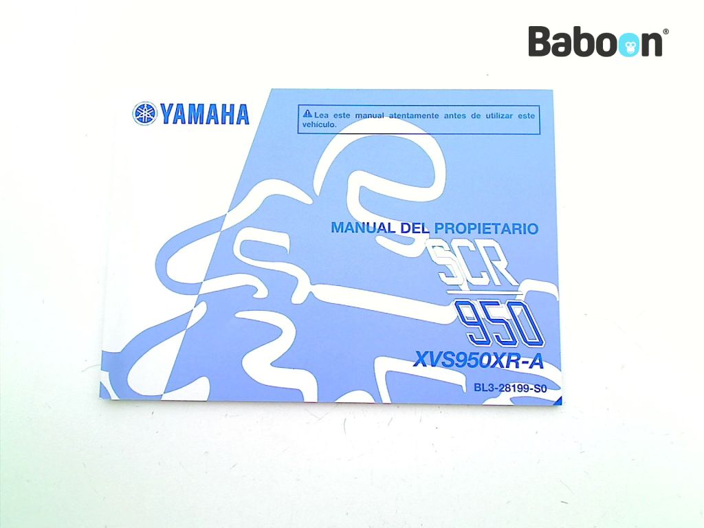 Yamaha SCR 950 2017-2018 (SCR950 VN078) Manualul utilizatorului Spanish (BL3-28199-S0)
