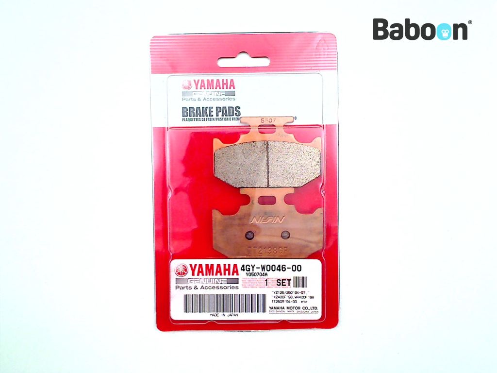 Yamaha DT 125 RE 2004-2006 (DT125 DT125RE 1D0) Brake Pads Rear (4GY-W0046-00)