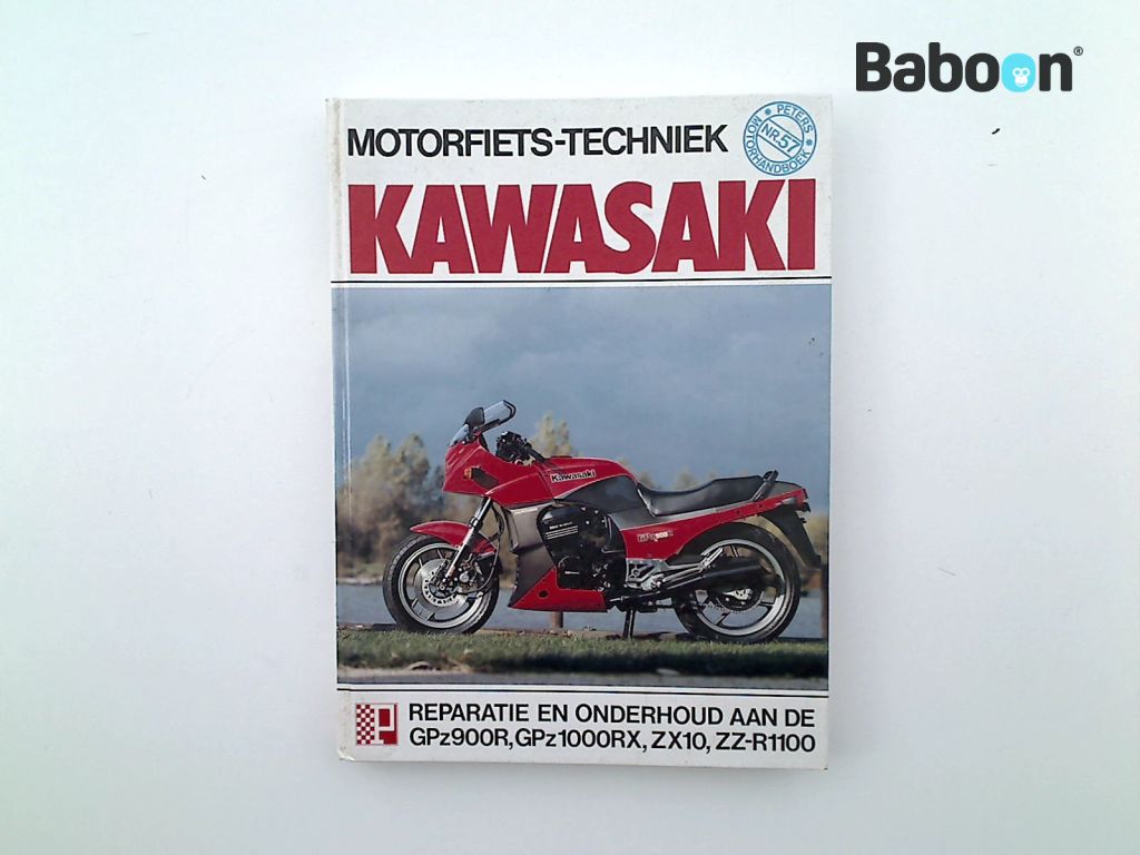Kawasaki GPZ 900 R (GPZ900R ZX900A) Livrete Workshop Manuel Dutch.
