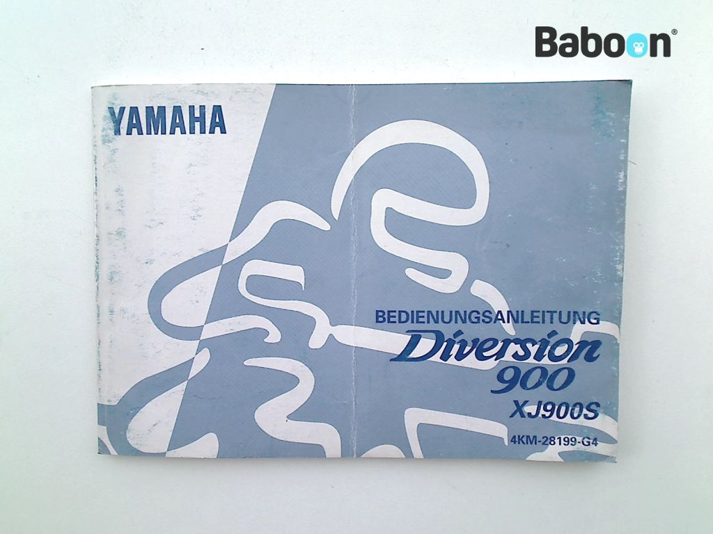 Yamaha XJ 900 S Diversion 1995-2004 (XJ900 XJ900S 4KM) Instructie Boek German (4KM-28199-G4)