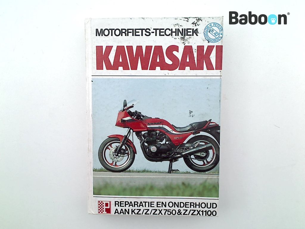 Kawasaki GPZ 1100 1981-1982 (GPZ1100 KZ1100B) Manuální Service Repair Maintenance Dutch.