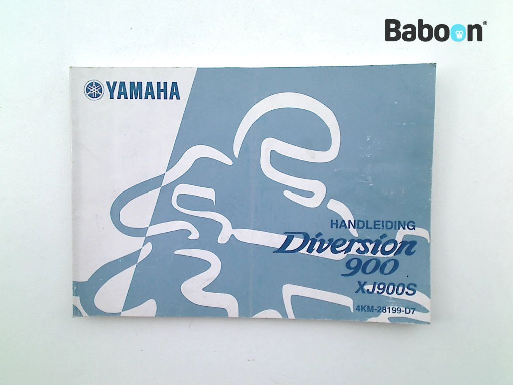 Yamaha XJ 900 S Diversion 1995-2004 (XJ900 XJ900S 4KM) Instrukcja Dutch (4KM-28199-D7)