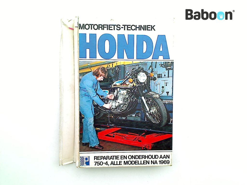 Honda CB 750 Four 1969 Buch (Fahrer) Dutch, All 750-4 models after 1969