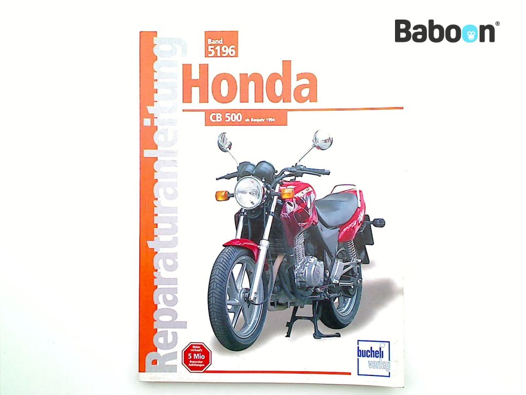Honda CB 500 1993-1996 (CB500 R-T) Buch (Fahrer) Reparatur Anleitung, German