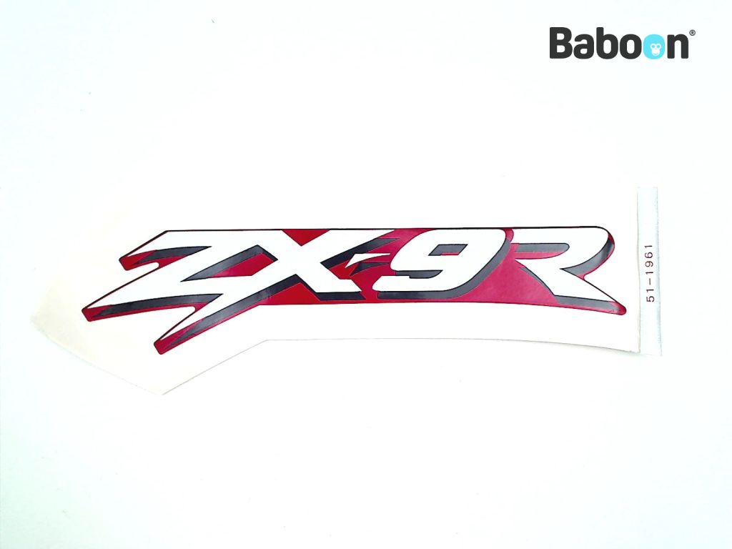 Kawasaki ZX 9 R 1998-1999 (NINJA ZX-9R ZX900C-D) Sticker Upper cowling (56051-1961)