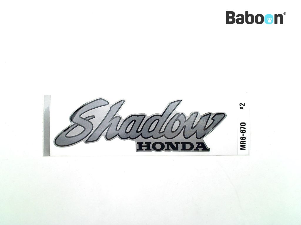 Honda VT 800 Shadow (VT800) Felirat/transzfer (17533-MR6-670ZB)