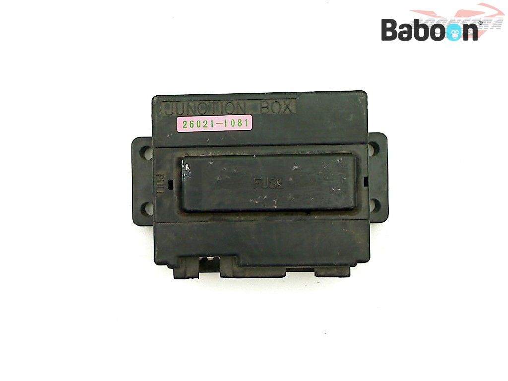 Kawasaki ZZR 600 1990-1992 (ZZ-R600 ZX-6E ZX600D) Caja de fusibles (26021-1081)
