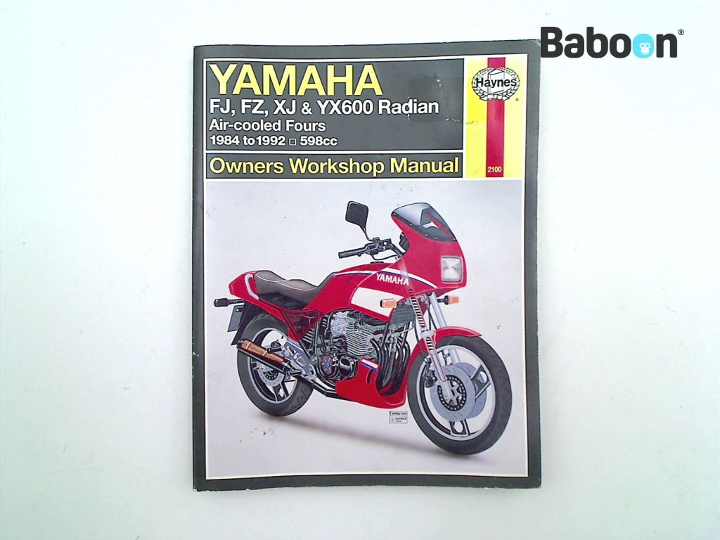 Yamaha XJ 600 + F 1984-1991 (XJ600 XJ600F FJ600 51J) Brukerhåndbok Haynes Owners Workshop Manuel