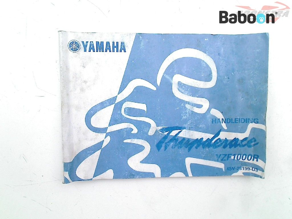 Yamaha YZF 1000 R Thunder Ace 1996-2001 (YZF1000R 4SV) Livret d'instructions