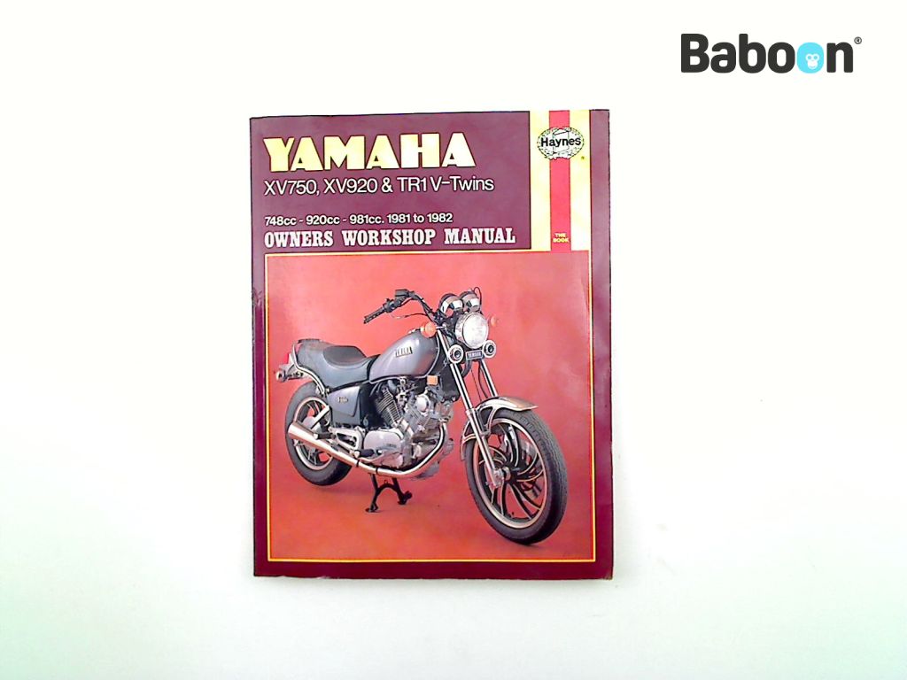 Yamaha XV 920 Virago 1981-1983 (XV920 10L) Brukerhåndbok Owners Workshop Manuel English