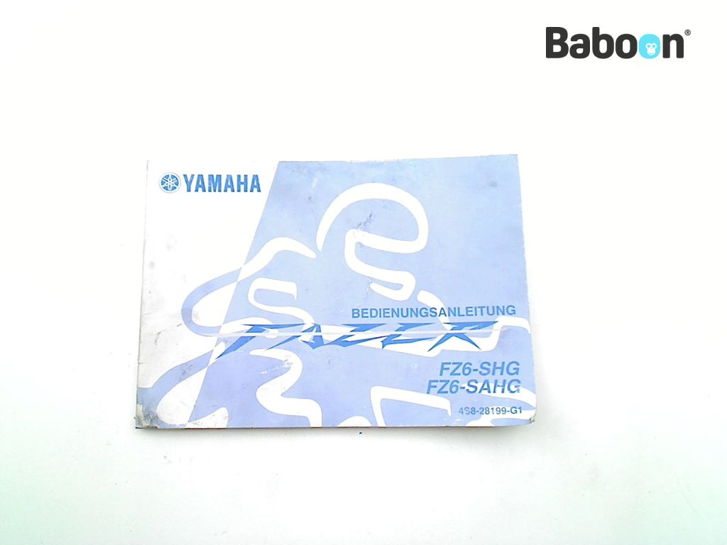 Yamaha FZ 6 2007-2009 (FZ6 FAZER) Owners Manual Deutsch (4S8-28199-G1)
