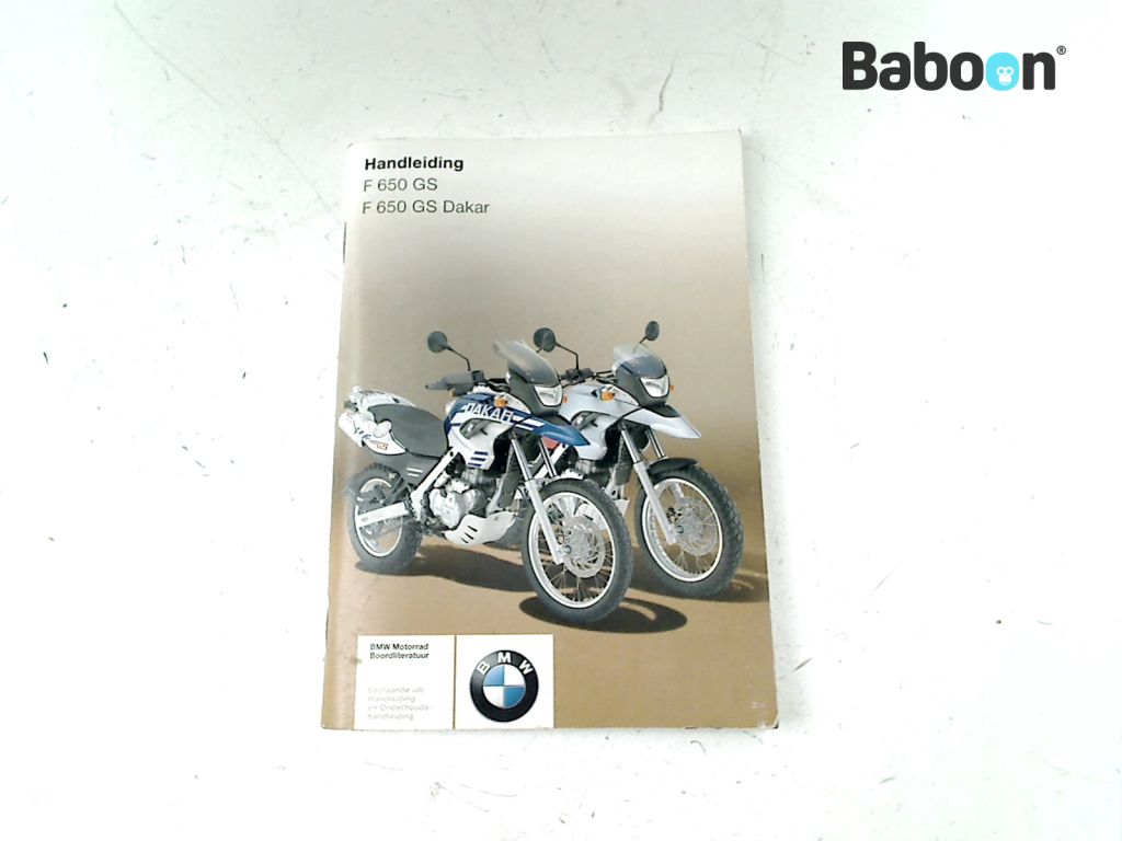 BMW F 650 GS 2004-2005 Dakar (F650GS) Manual de instruções (7685936)