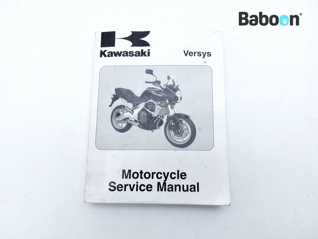 Kawasaki KLE 650 Versys 2007-2009 (KLE650 KLE650A-B) Instruktionsbok (99924-1369)