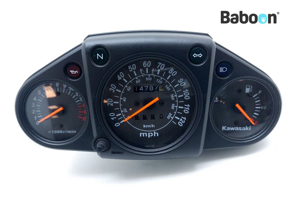 Kawasaki NINJA 250R 2008-2012 (EX250J) Fartsmåler / Speedometer MP/H