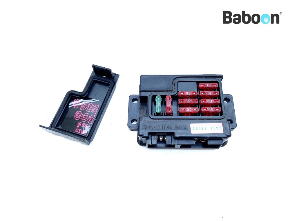 Kawasaki ZX 6 R 1995-1997 (NINJA ZX-6R ZX600F) Fuse Box