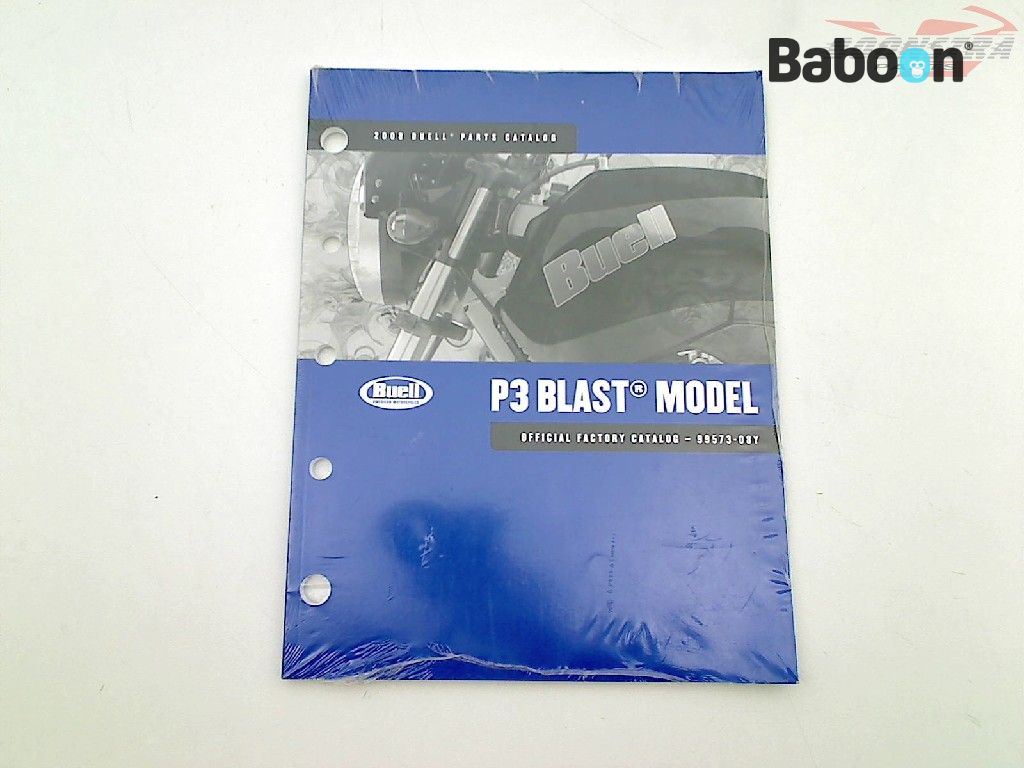 Buell Blast 2000-2009 Manuel P3 BLAST Factory catalog (99573.08Y)