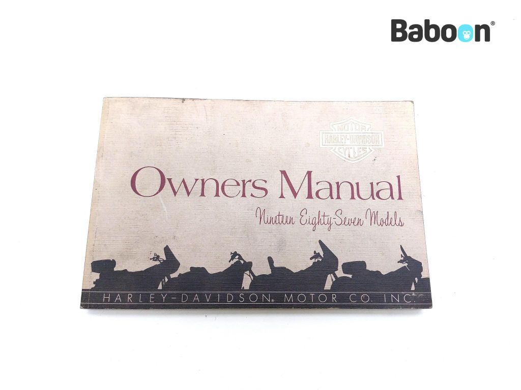 Harley-Davidson Big Twins 1968-1986 Owners Manual (99466-87)