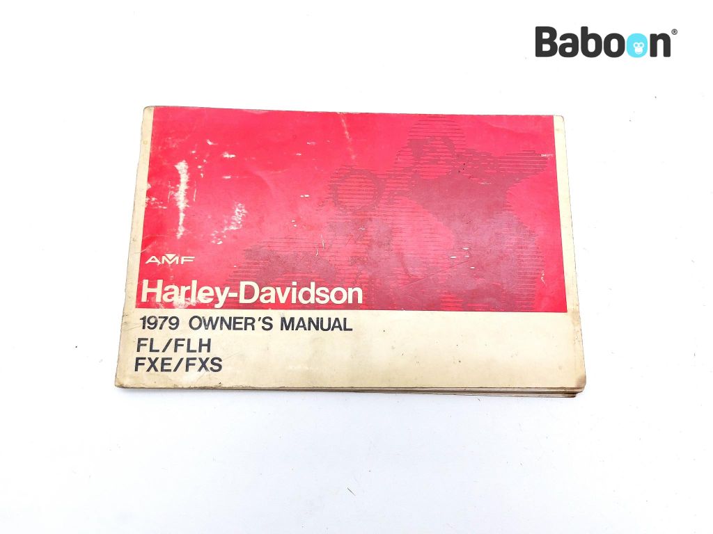 Harley-Davidson FXE Super Glide 1973-1980 Instruktionsbok