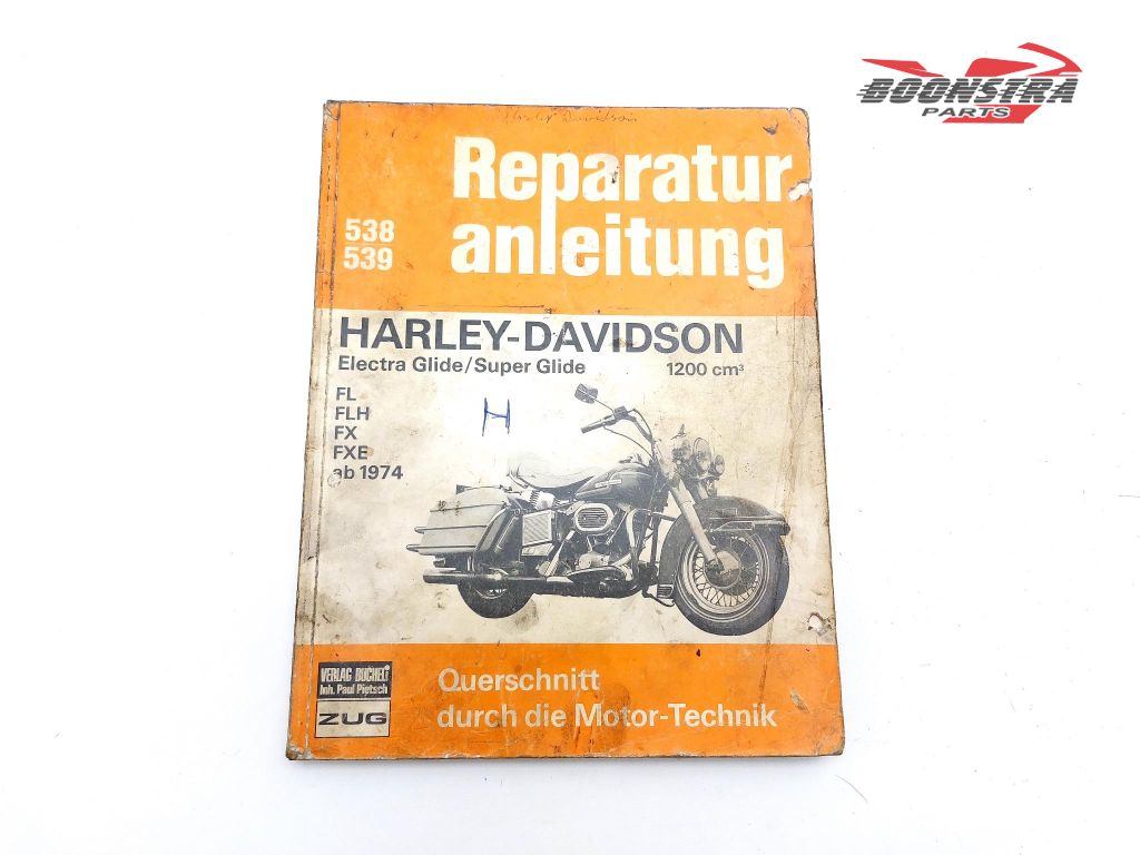 Harley-Davidson FL Series 1973-1995 Instructie Boek